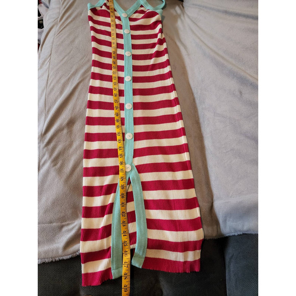 B Fly Striped Bodycon Dress - Picture 7 of 8